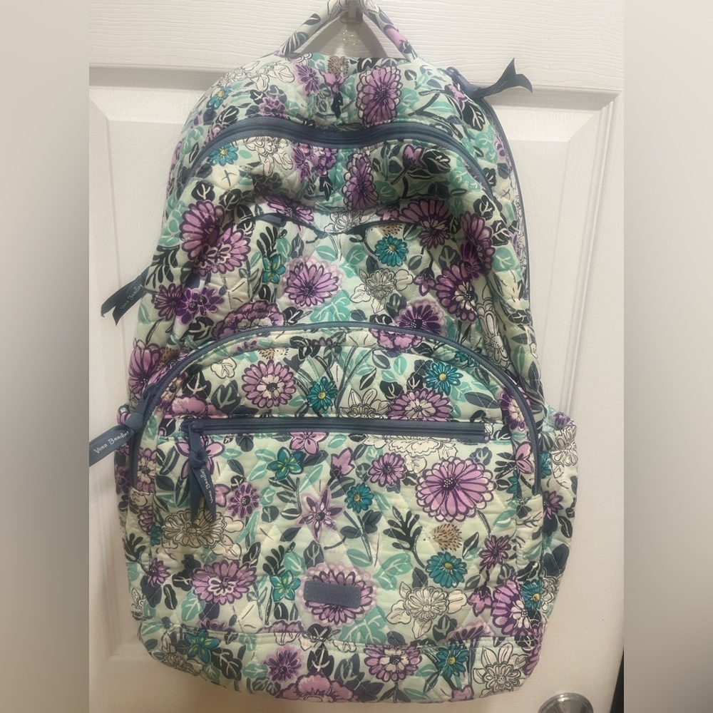 Vera Bradley Printed Campus Backpack - Hedgehog Design